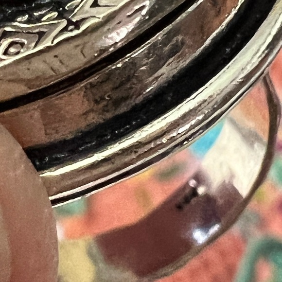 🆕️ Secret Rainbow Moonstone sterling ring - 9 - Picture 7 of 10